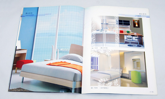 恒達玻璃宣傳冊制作